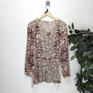 Free People Boho Tunic Top